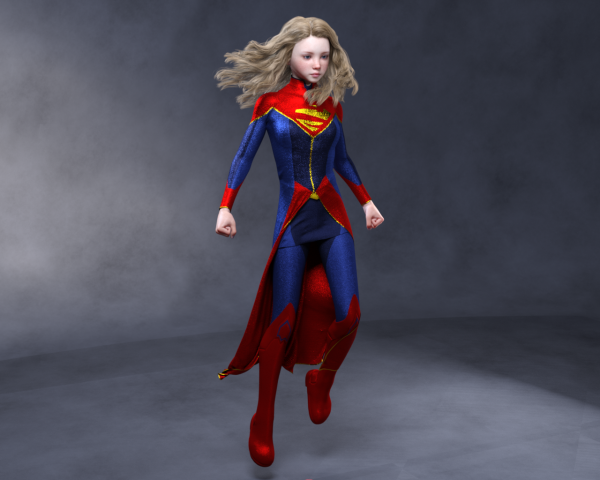 Supergirl Argo Outfit (G8F, dForce)