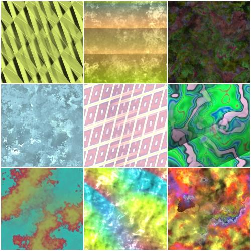 Abstract Tiles 2611-2620