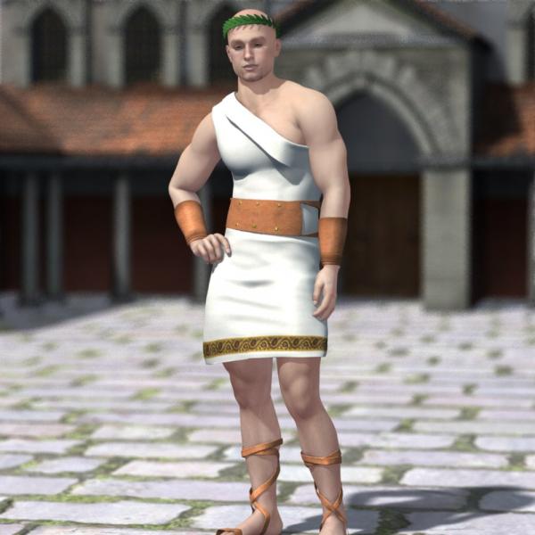 Roman Outfit (M4) (for Poser)