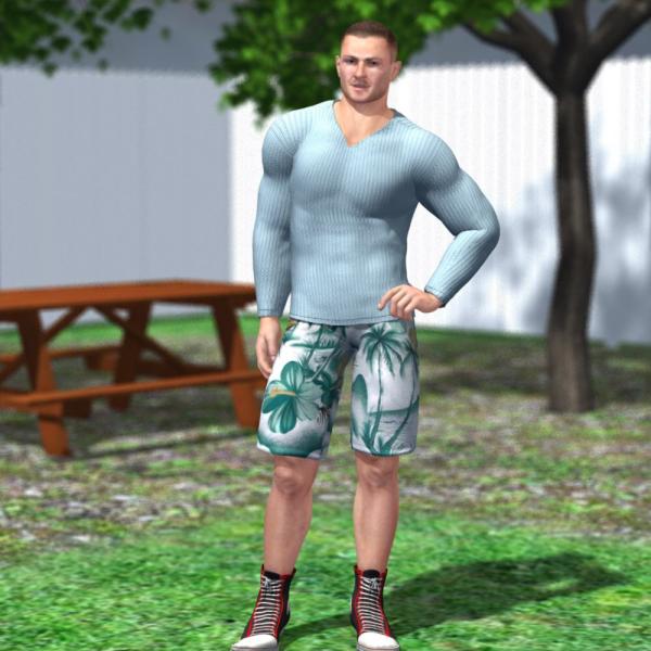 Casual Set 2 (M4) (for Poser)