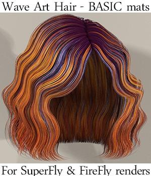 Wave Art Hair - BASIC mats