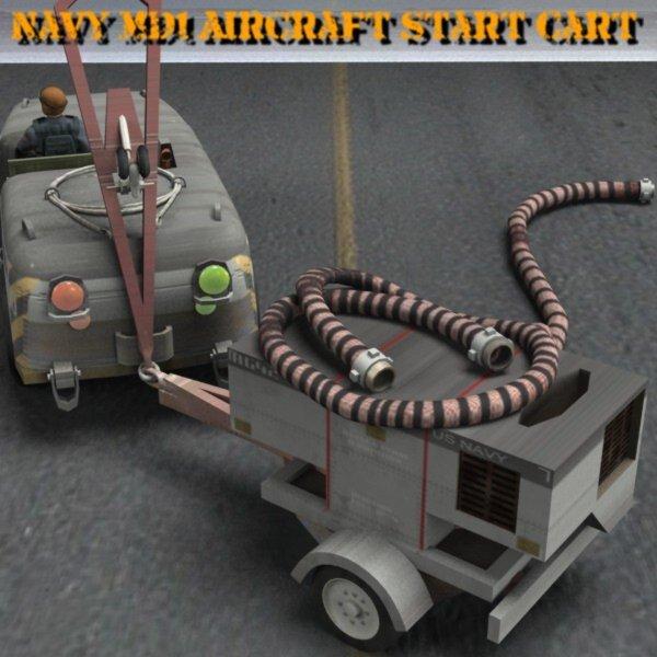 Navy Starter Cart (for Poser)