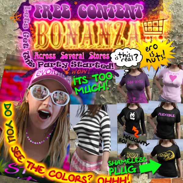 Evolution Free Content Bonanza! - Tshirts &amp; Undies