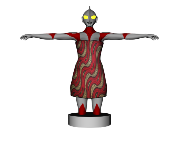 robe for SHE-Ultraman