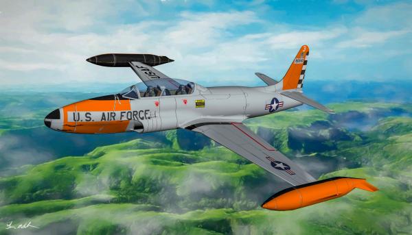 USAF Texture for Pedro Caparros Lockheed T-33