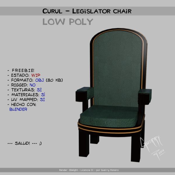 Curul - Legislator chair