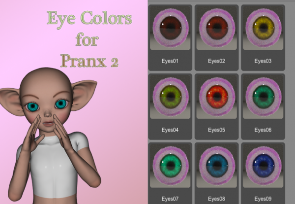 Eye Colors for Pranx 2