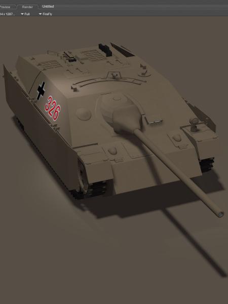 Jagdpanzer IV for poser