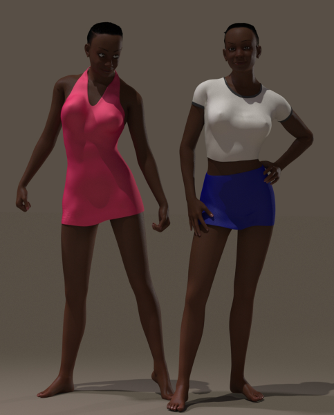 Elizabeth 2 Miniskirt &amp; Minidress