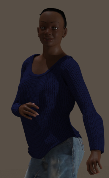 Elizabeth 2 Loose Jumper (Sweater)