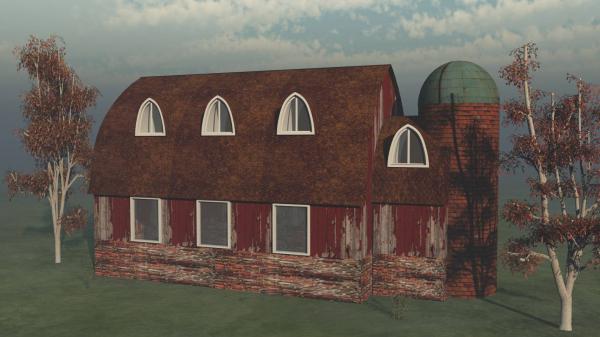 Arched roof Barn