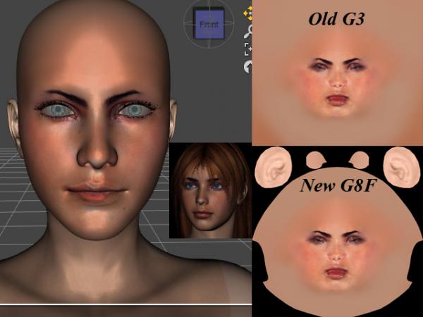 Changing The Blond G3 Model To G8F Process