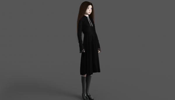 Gothic Outfit for G8F
