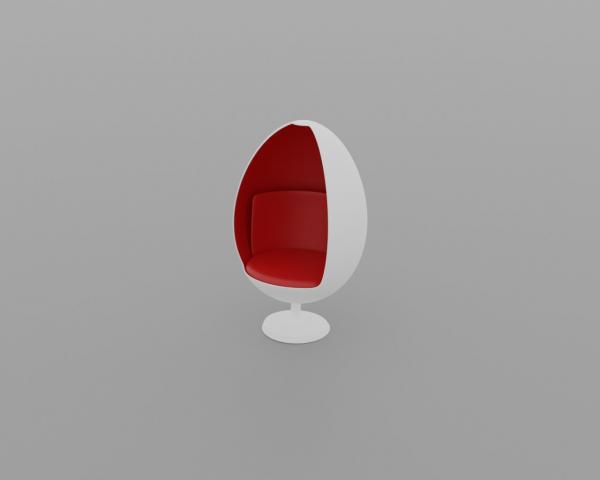 Oval shape egg pod