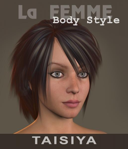 Taisiya for La Femme