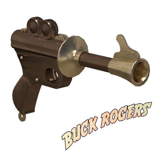 Buck Rogers XZ-31 Ray Gun retrofitted legacy prop