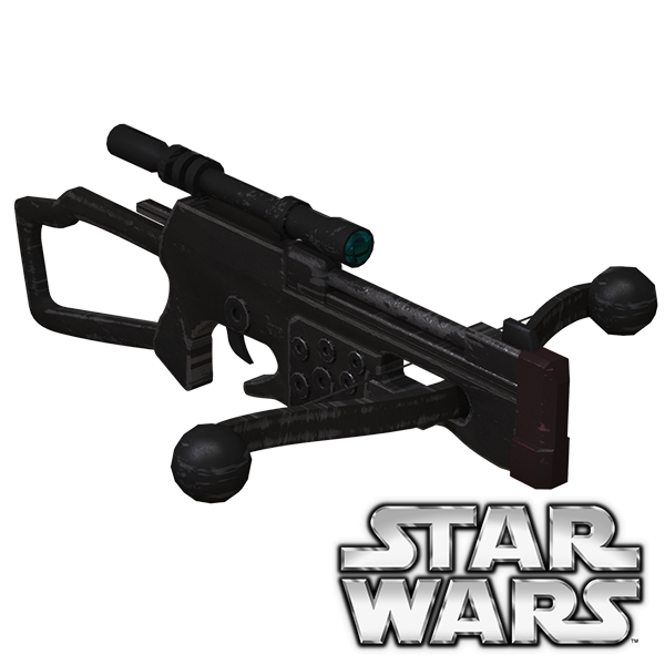 Star Wars Bowcaster retrofitted legacy prop