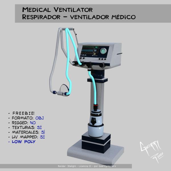 Medical ventilator | Respirador - ventilador
