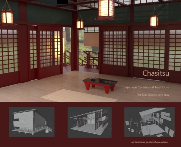 Chasitsu Japanese Ceremonial Tea House