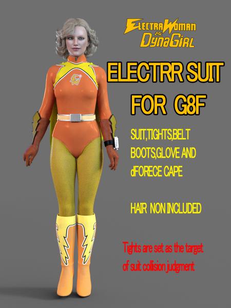 Electra Woman SUIT FOR G8F