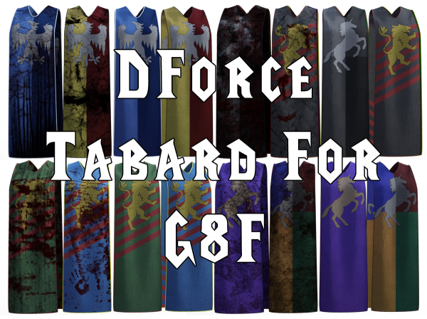 DForce Tabard For G8F