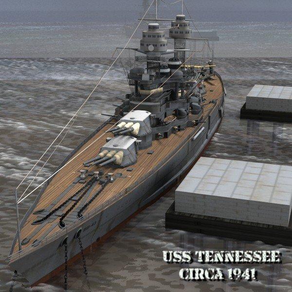 USS Tennessee Alternate Textures