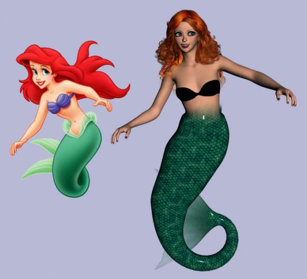 Ariel the Little Mermaid for Genesis