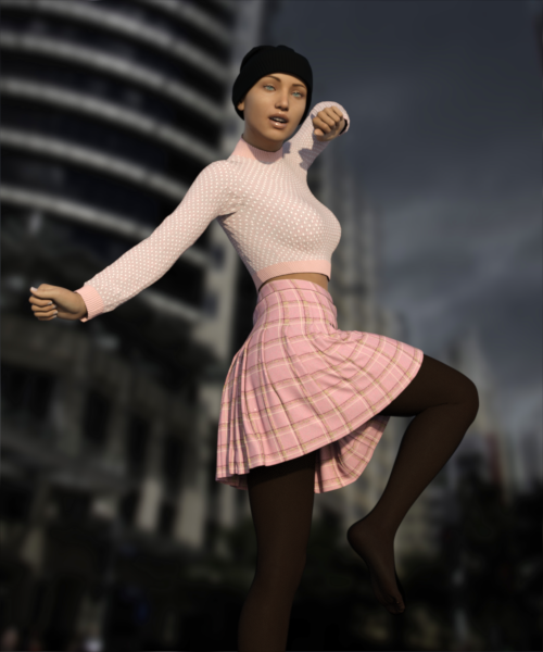 Winter Outfit for Genesis 8 Female