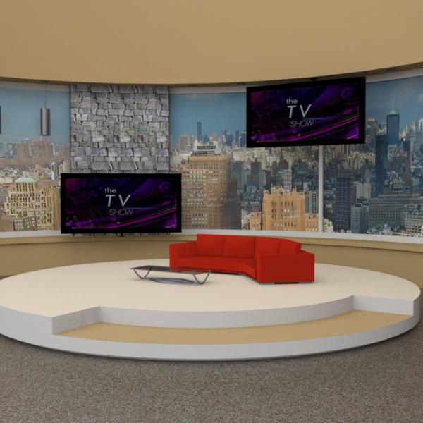 Daytime TV Talk Show Set (for DAZ Studio)