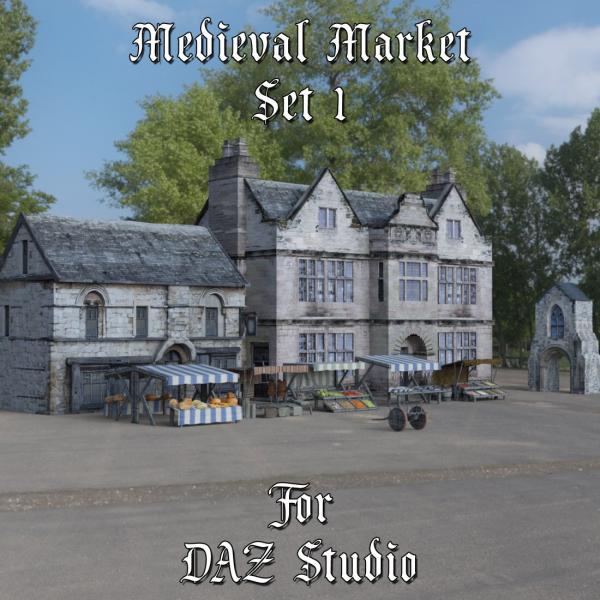 Medieval Market 1 (for DAZ Studio)
