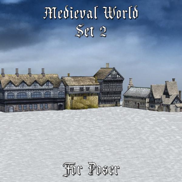 Medieval World Set 2 (for Poser)