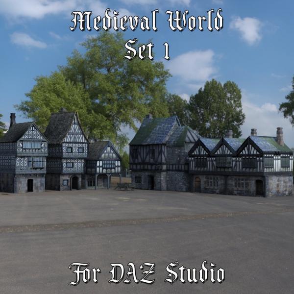 Medieval World Set 1 (for DAZ Studio)