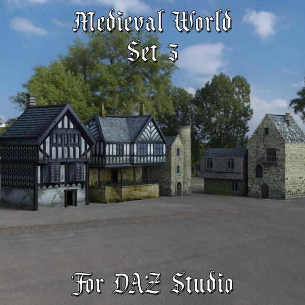 Medieval World Set 3 (for DAZ Studio)