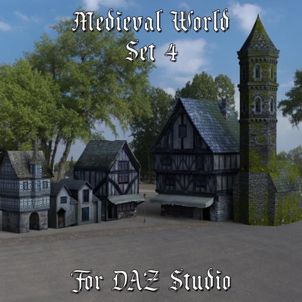 Medieval World Set 4 (for DAZ Studio)