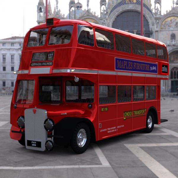 Bus AEC London (for DAZ Studio)
