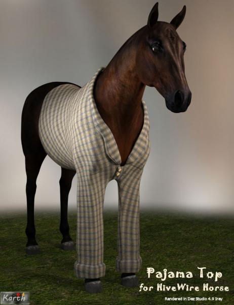 Pajama Top for Hivewire Horse DS