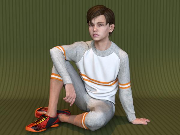 Summer Casual for Genesis 8 Male