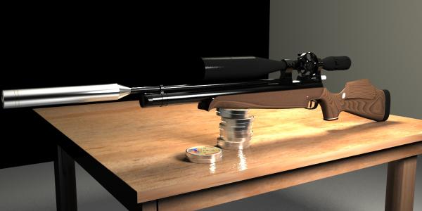 S400 Air Rifle and Scope
