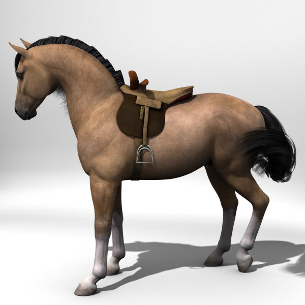Side Saddle Tack for the HiveWire Horse