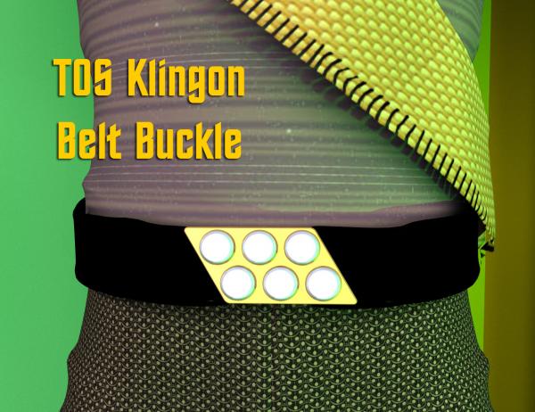 Klingon Belt Buckle (TOS)