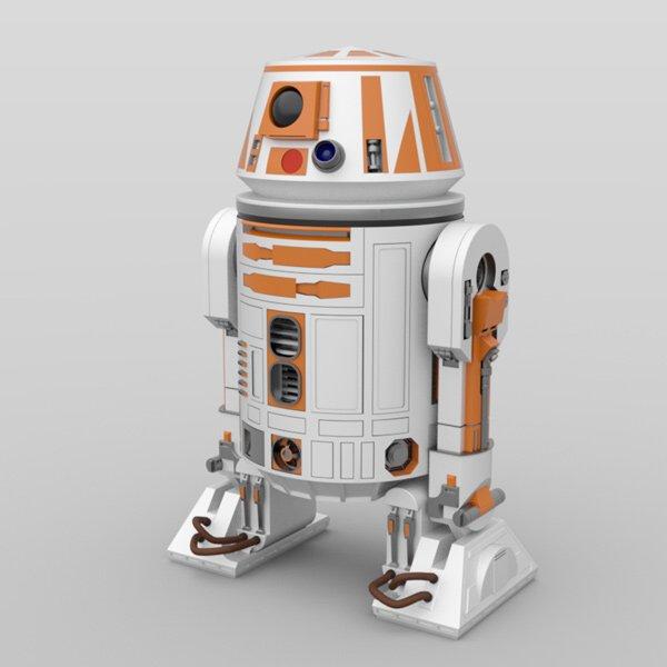 R6 Astromech Droids (for DAZ Studio)