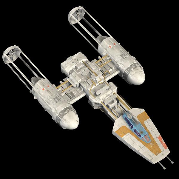 Y-Wing Fighter (for Poser)