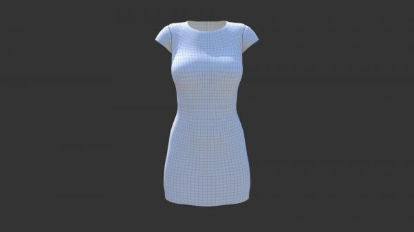 Dress B for Genesis 8 Female