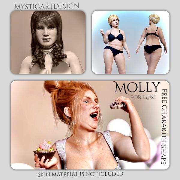 Molly for Gf8.1 Charakter Shape
