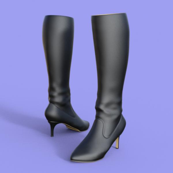Boots 02 for Genesis 8.1 Female