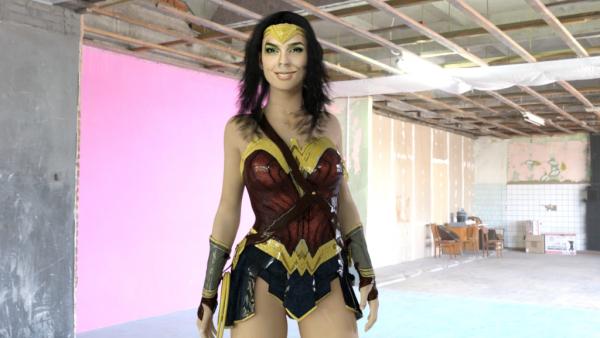 Wonder Woman Action Figure for DAZ