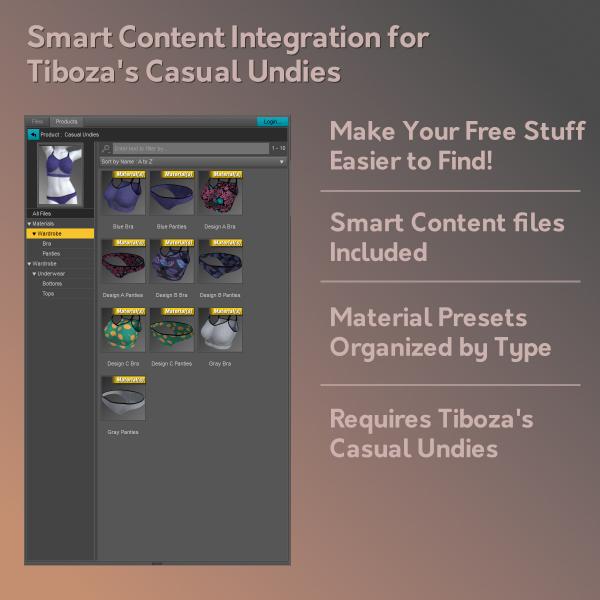 Smart Content Integration for Casual Undies
