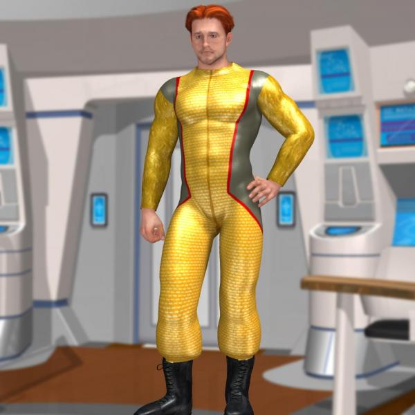 Sci-Fi Body Suit (M4) (for Poser)