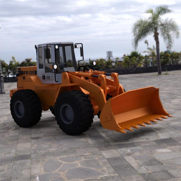 Fiat-Allis Loader FR 130 (for DAZ Studio)