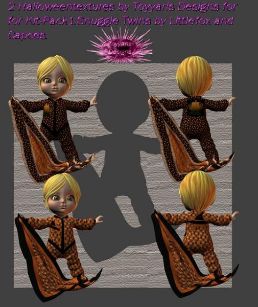 Halloweentexture for Kit Pack1-Snuggle Twins